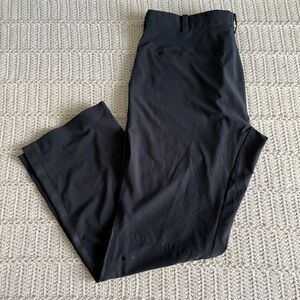 Nike Golf Men's Tour Performance Perforated Black Pants Size Lightweight 36x30